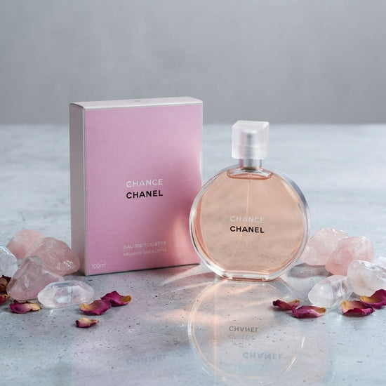 Chanel Chance Eau de Toilette Spray (100ml) with Original Gift Box Packaging